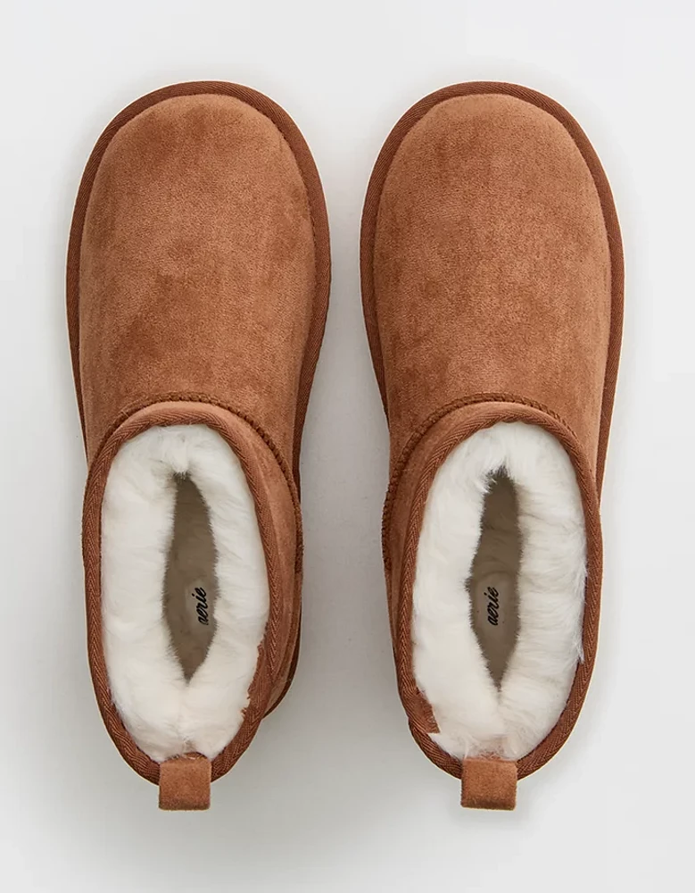 Aerie Scuff Hightop Slippers