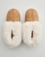 Aerie Foldover Cuff Slipper Booties