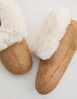 Aerie Foldover Cuff Slipper Booties