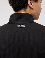 AE 24/7 Textured Fleece Quarter-Zip Sweatshirt