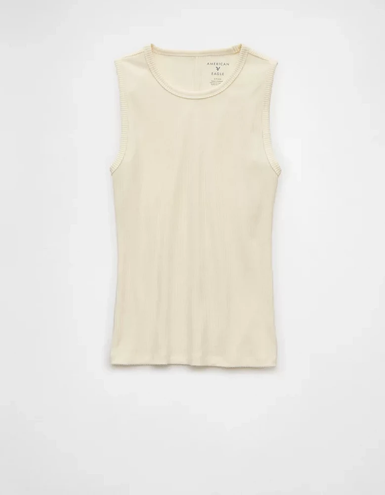 AE Plush High Neck Tank Top