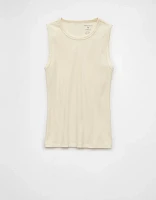 AE Plush High Neck Tank Top