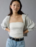 Bustier tubulaire rabattable en tricot tendance AE