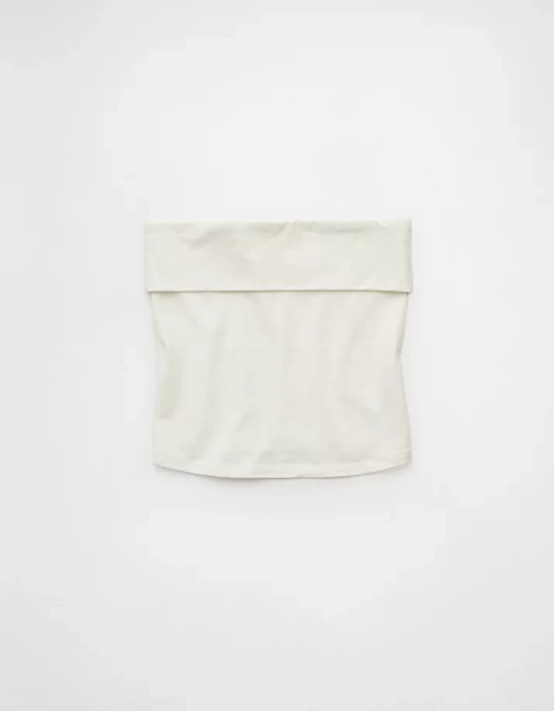 Bustier tubulaire rabattable en tricot tendance AE