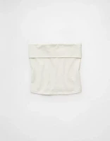 Bustier tubulaire rabattable en tricot tendance AE