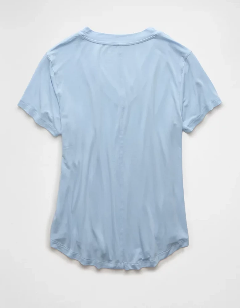 AE Soft & Sexy Oversized V-Neck T-Shirt