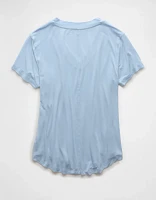 AE Soft & Sexy Oversized V-Neck T-Shirt