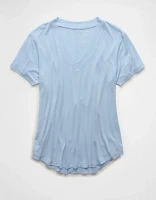 AE Soft & Sexy Oversized V-Neck T-Shirt