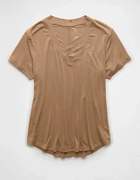 AE Soft & Sexy Oversized V-Neck T-Shirt