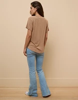 AE Soft & Sexy Oversized V-Neck T-Shirt