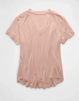 AE Soft & Sexy Oversized V-Neck T-Shirt