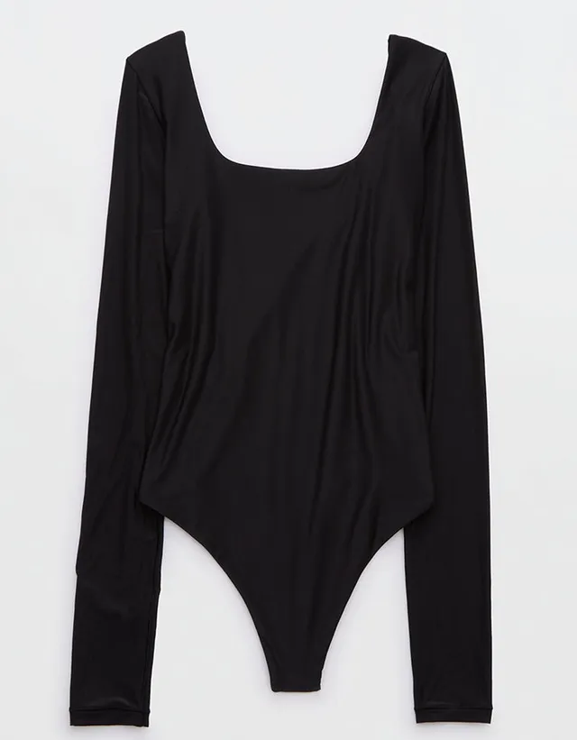 Jora Long Sleeve Bodysuit - Black – Thats So Fetch US
