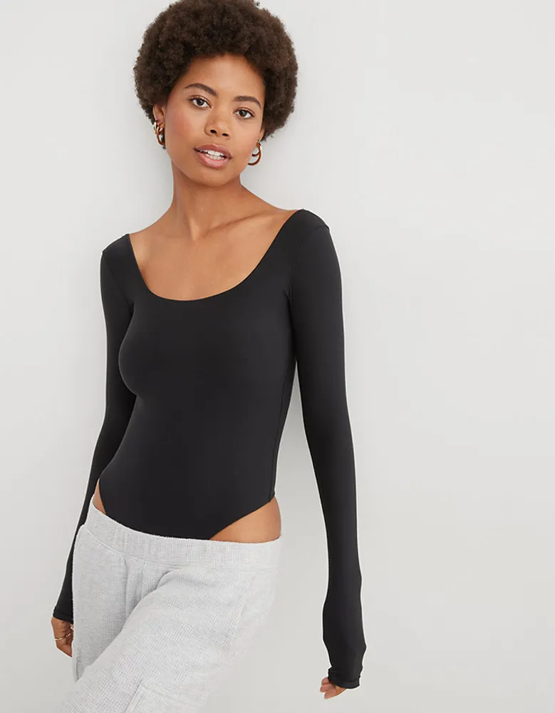 Body Short-Sleeve V-Neck Bodysuit - Soma