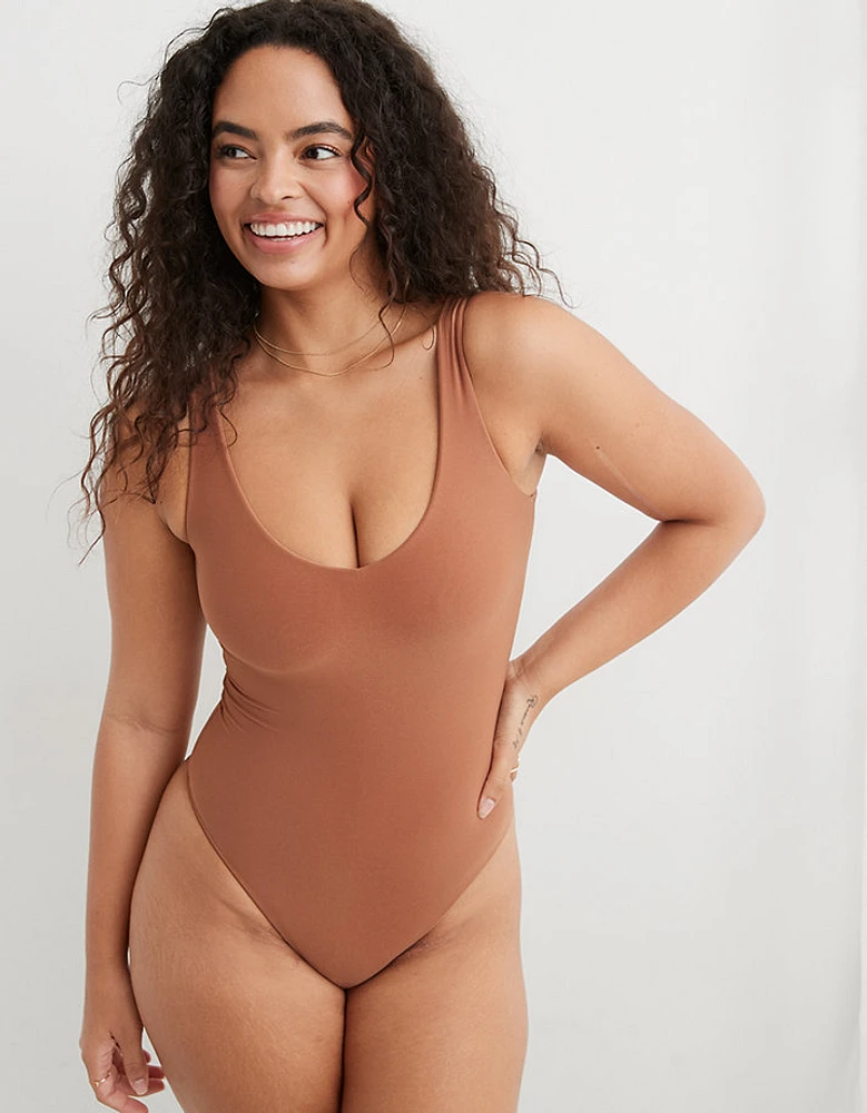 SMOOTHEZ Plunge Bodysuit