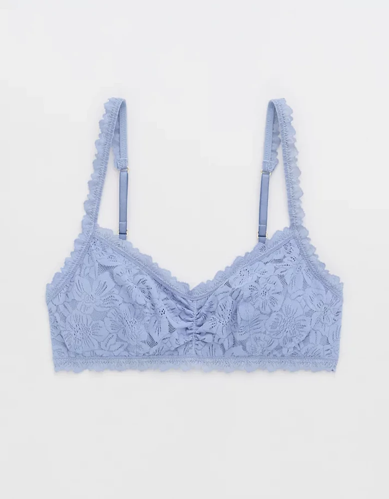Show Off Rosey Lace Scoop Bralette