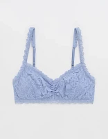 Show Off Rosey Lace Scoop Bralette