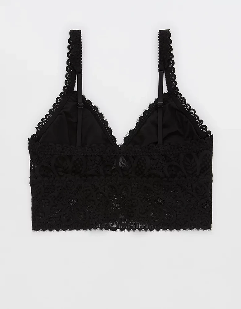 Show Off Coquette Lace Padded Bralette