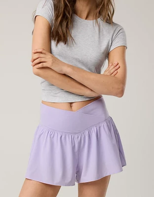 OFFLINE By Aerie Real Me Crossover Flowy Short