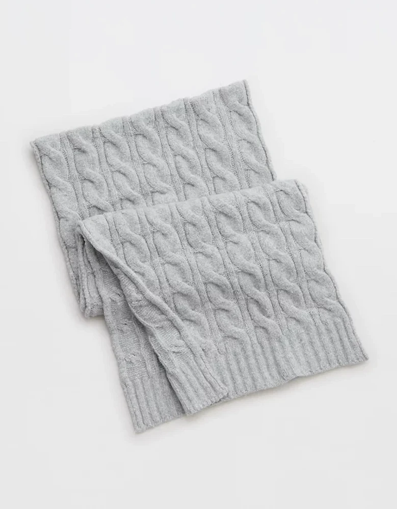 Aerie unREAL Cable Scarf