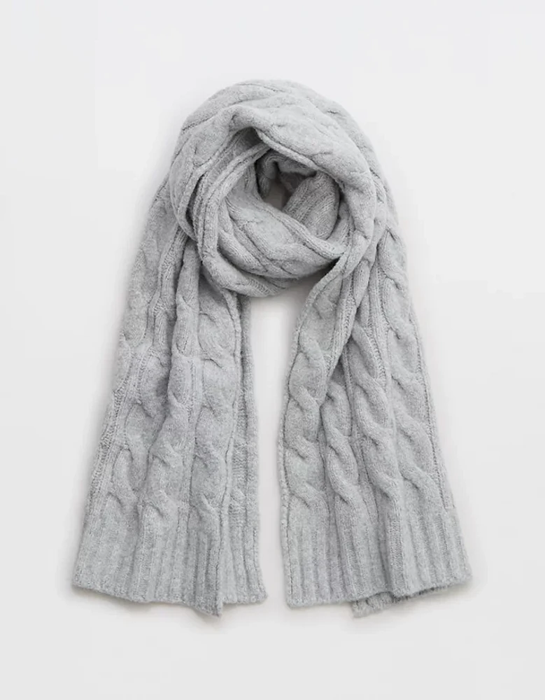 Aerie unREAL Cable Scarf