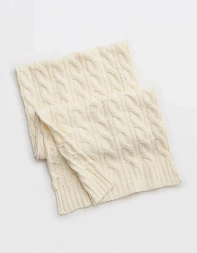 Aerie unREAL Cable Scarf