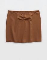 Aerie Shine Pique Swim Tube Skirt