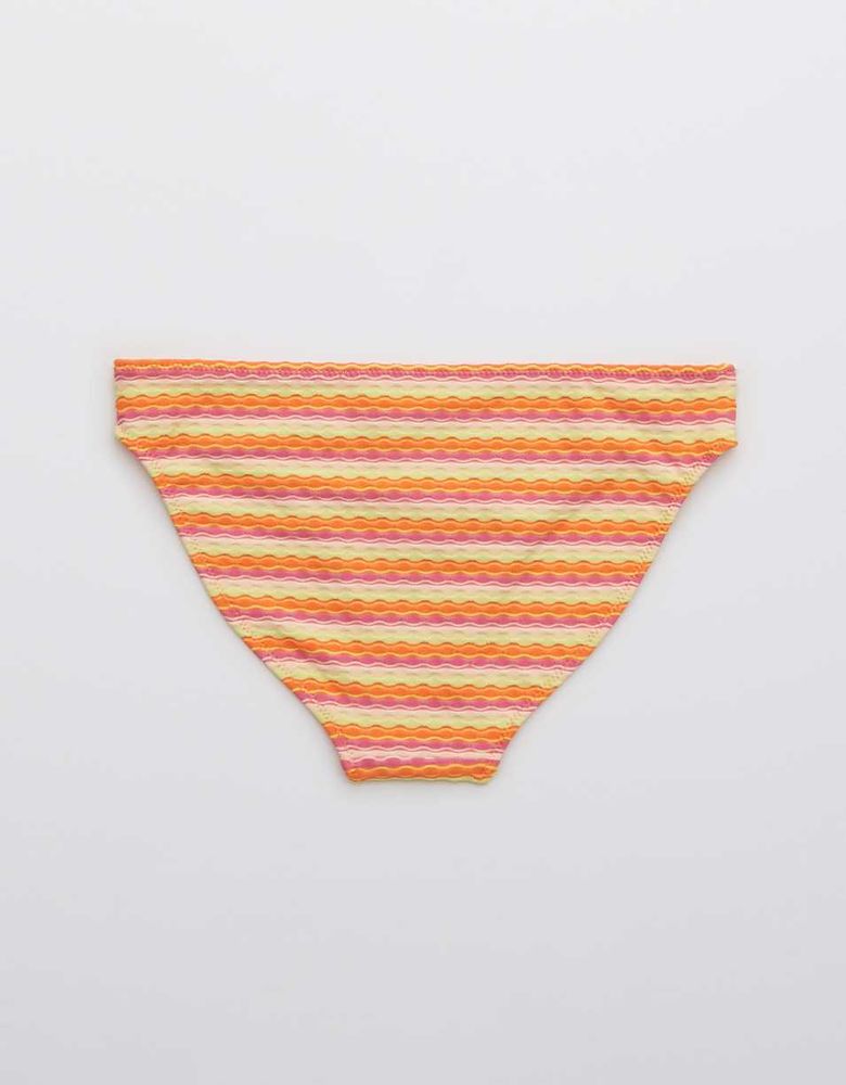 Aerie Striped Jacquard Bikini Bottom
