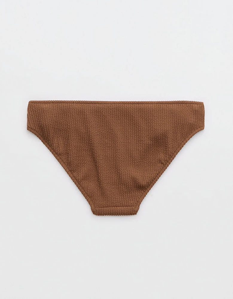 Aerie Crinkle Full Coverage Bikini Bottom