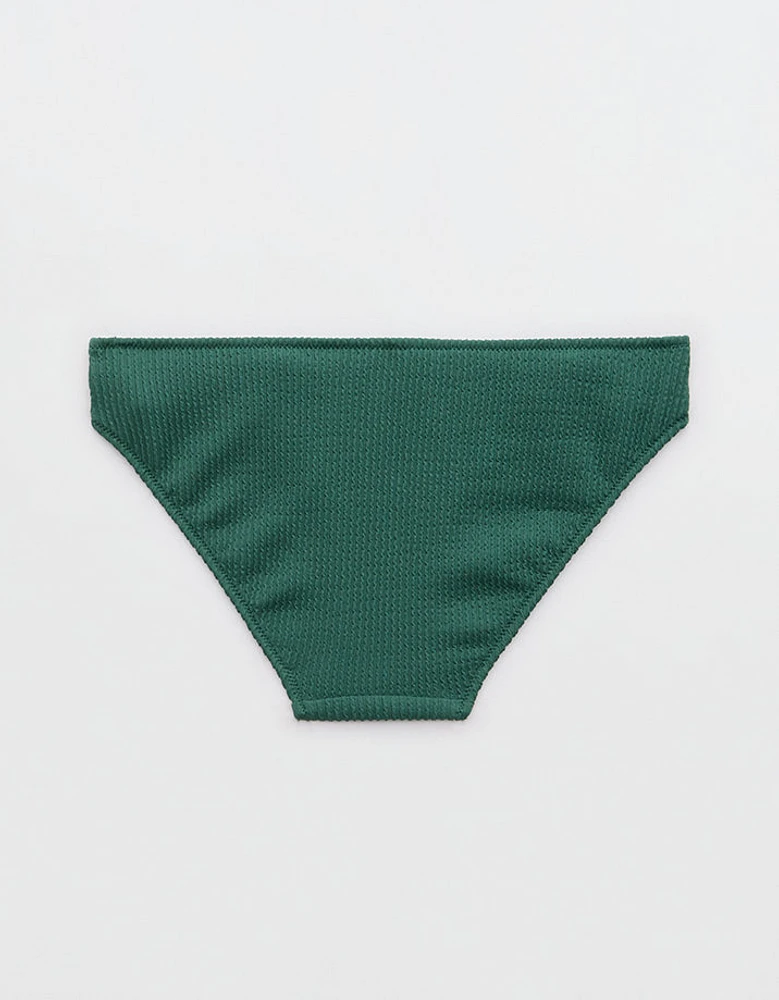 Aerie Crinkle Full Coverage Bikini Bottom