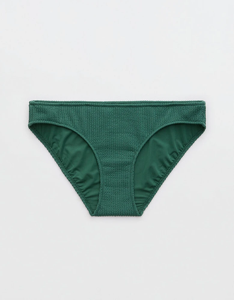 Aerie Crinkle Full Coverage Bikini Bottom