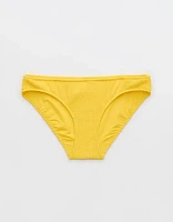 Aerie Crinkle Full Coverage Bikini Bottom