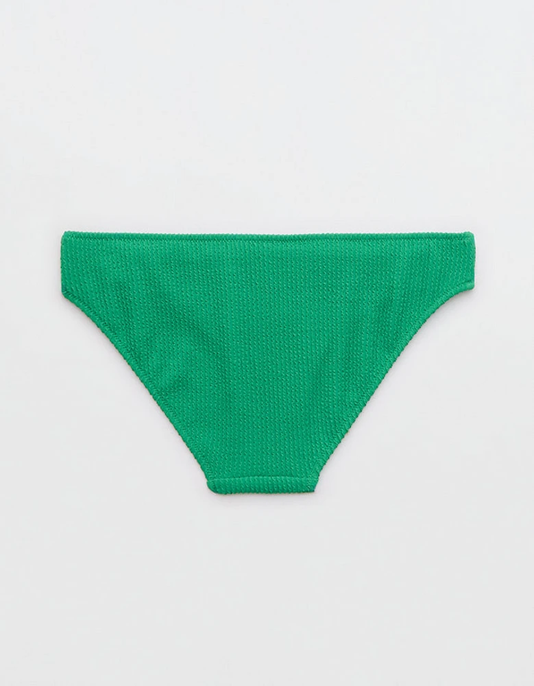 Aerie Crinkle Full Coverage Bikini Bottom