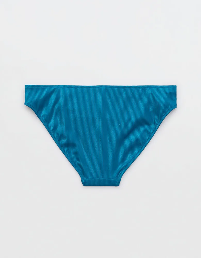 Aerie Metallic Full Coverage Bikini Bottom