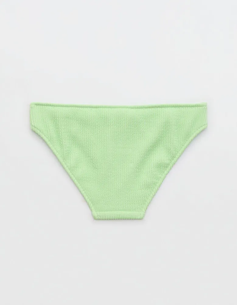 Aerie Crinkle Full Coverage Bikini Bottom