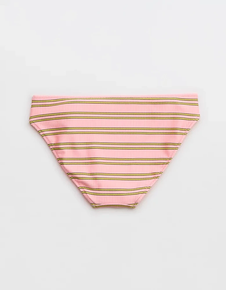 Aerie Shine Rib Full Coverage Bikini Bottom