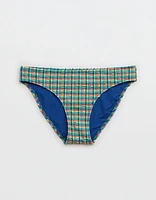 Aerie Gingham Full Coverage Bikini Bottom