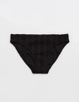 Aerie The Classic Cloudweave Crochet Bikini Bottom