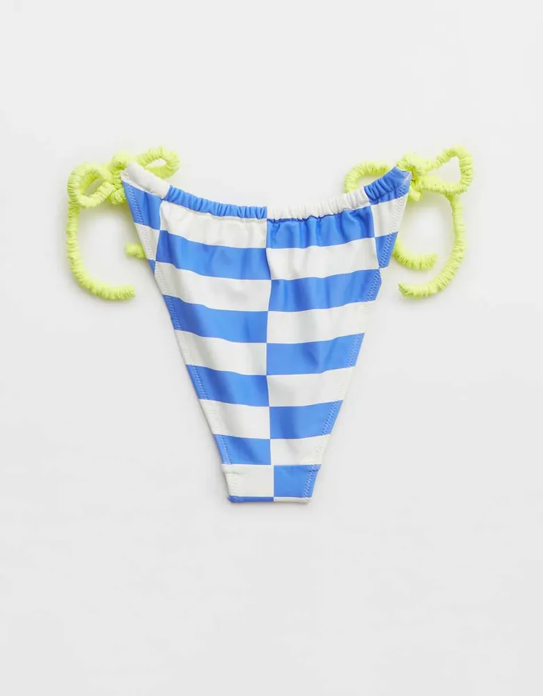 Aerie Low Rise Scrunchie Tie Cheekiest Bikini Bottom
