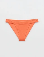 Aerie Crinkle Banded Cheeky Bikini Bottom