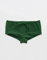 Aerie Terry Boyshort Bikini Bottom