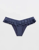 Aerie Ruffle Cheeky Bikini Bottom