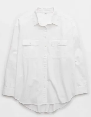 Aerie Anytime Fave Oversized Shirt