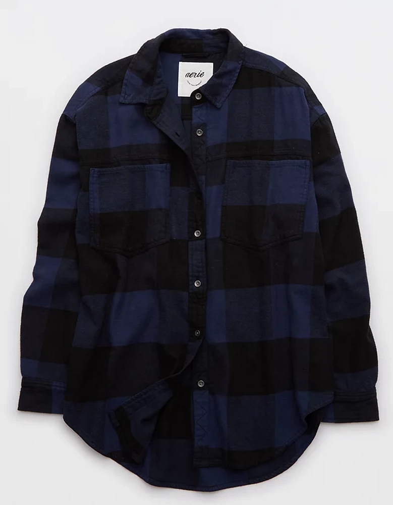 Aerie Anytime Fave Flannel Shirt