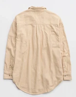 Aerie Anytime Fave Twill Shirt