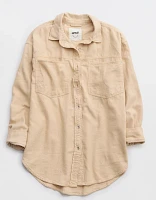 Aerie Anytime Fave Twill Shirt