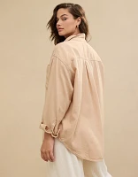 Aerie Anytime Fave Twill Shirt