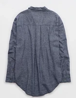 Aerie Anytime Fave Twill Shirt