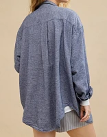 Aerie Anytime Fave Twill Shirt