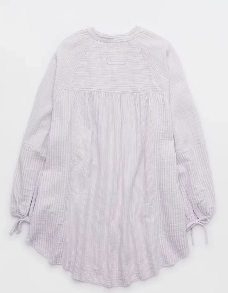 Aerie Daybreak Cover Up Shirt