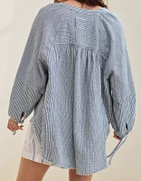 Aerie Daybreak Cover Up Shirt